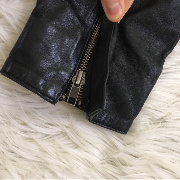 🎉SOLD🎉Alfani Genuine Leather Soft Black Jacket - Picture 7 of 8